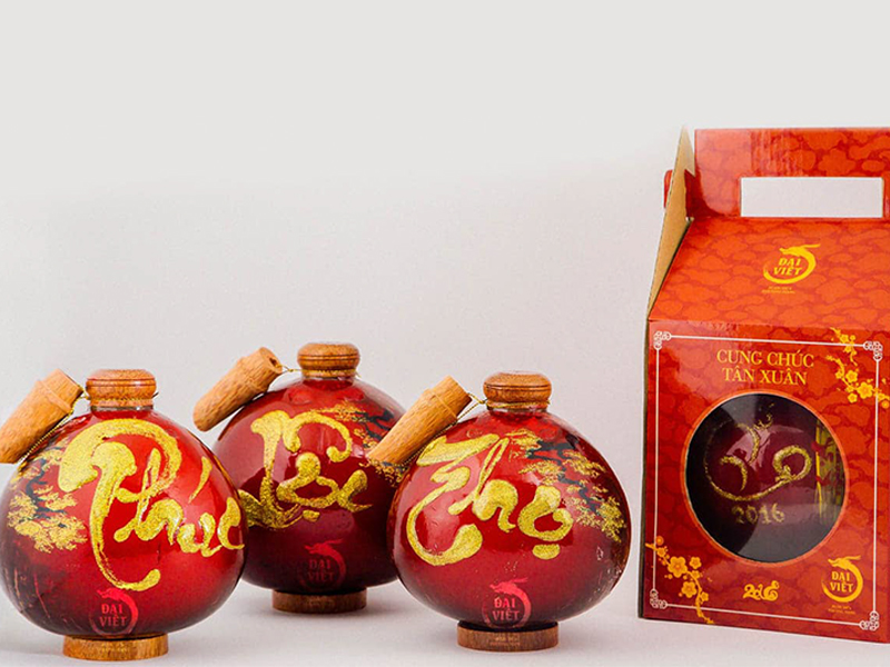 Rượu dừa Bến Tre thơm cay