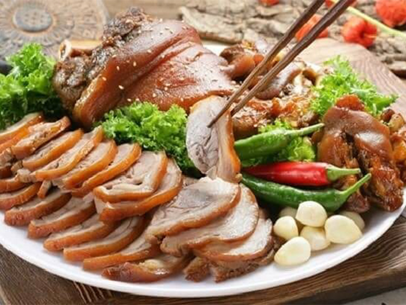 Thịt ngâm mắm đặc trưng miền Trung