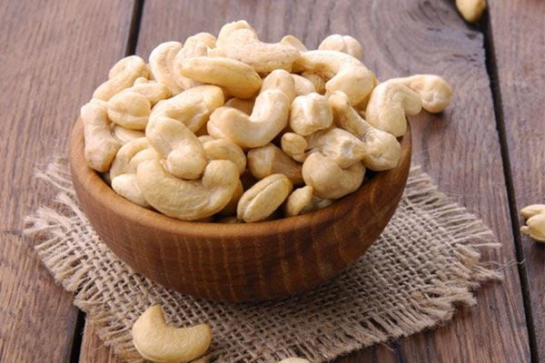 Hạt điều chứa hàm lượng ma-giê dồi dào